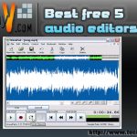 Best free 5 audio editors